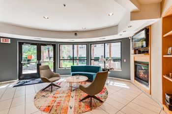 Beautifully decorated & furnished community room